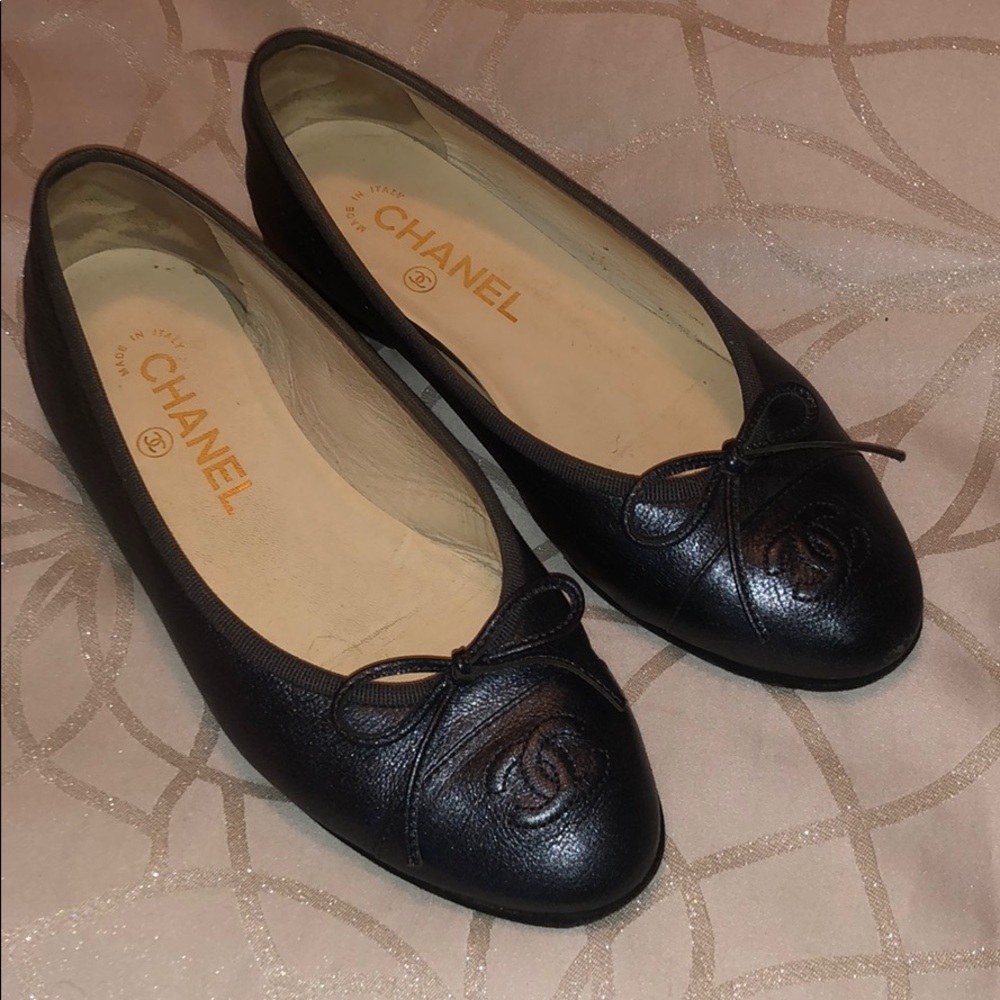 Authentic Chanel flats